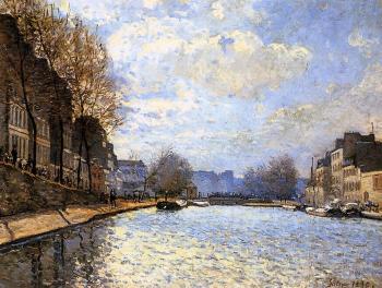 View of the Canal St Martin